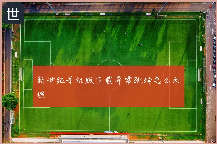 新世纪手机版下载异常跳转怎么处理
